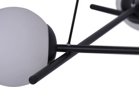 KAJA K-4966 ARTON Fekete Színű Függeszték 3xE27 15W IP20