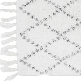 Fehér fürdőszobai kilépő 50x80 cm Latika – douceur d'intérieur