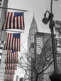 Poszter 30x40cm Chrysler Building New York 12, Assaf Frank