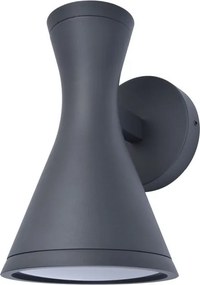 LUTEC 5206701012 BRUND Modern Kültéri Fali Lámpa Fekete GU10 IP44