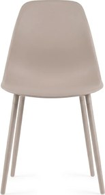 Étkezőszék OSAKA műanyag, bézs