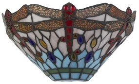 Searchlight 1283-17 - Tiffany fali lámpa SZITAKÖTŐ 1xE14/60W/230V