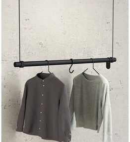 Fekete tölgyfa fali fogas 110 cm Swing L – LIND DNA