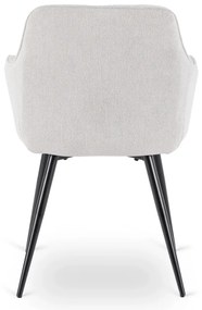 Szövet Étkezőszék Szürkés Bézs Színben. MODESTO