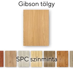 Leziter Gibson tölgy Vinyl SPC padló minta/db