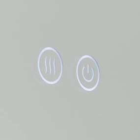 Orion 13-398/60 - FOCUS LED világítású tükör, 25W, 60 cm, IP44