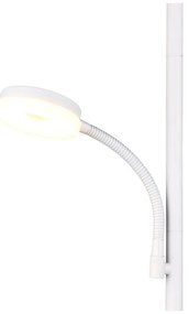 Fehér LED állólámpa (magasság 178 cm) Specter – Trio