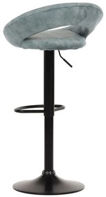 Kék Szövet Bárszék. AUB-822 BLUE4