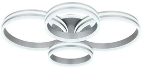 Globo 67260-90 - RUBIO LED 90W mennyezeti lámpa 68x85 cm + távirányító