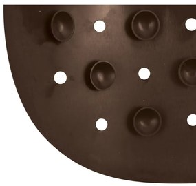 Spirella CLASS Premium csúszásgátló fürdőkádalátét, barna, 36 x 97 cm