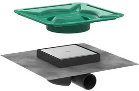 Hansgrohe RainDrain Spot rozsdamentes acél rozsdamentes acél 56112800
