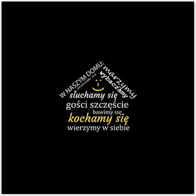 Poszterek 30x30 Ebben a házban