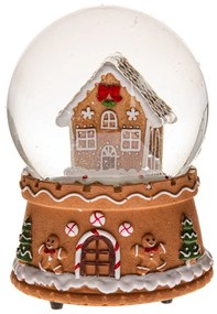 Poligyanta zenélő figura (magasság 14,5 cm) Snowy House – Dakls