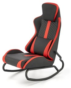 GAMER szék, fekete/piros