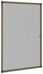 barna ablakszúnyogháló 80 x 120 cm