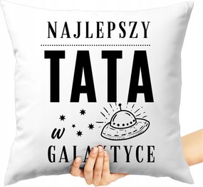 Nyomott Mintás Párna A Galaxis Legjobb Apukája Apák Napi Ajándék 40 CM