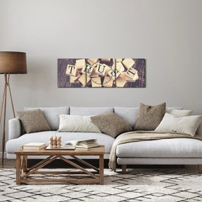 Kép - Bizalom (órával) (90x30 cm)