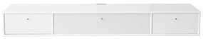Fehér TV-állvány 176x22 cm Mistral – Hammel Furniture