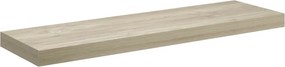 vidaXL tölgyszínű MDF lebegő fali polc 80 x 23,5 x 3,8 cm