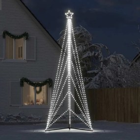 hideg fehér LED karácsonyfa 861 LED 478 cm