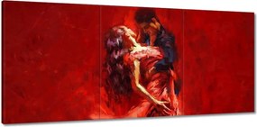 Vászonkép 150x70 Forró tánc Nő