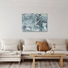 Kép - Tower Bridge hideg tónusokkal (70x50 cm)