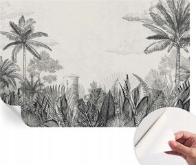 Prémium fali öntapadós fotótapéta Trópusi táj 104x70 cm