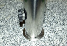 GARTHEN Napernyőtalp 25 kg gránit rozsdamentes