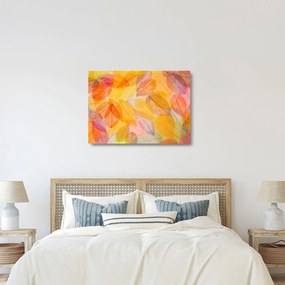 Kép - Háttér az őszi levelekből (üvegen) (70x50 cm)