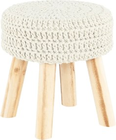 Ülőke, bézs pamut, NAIDA