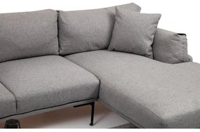 Leo szürke sarokkanapé, jobb oldali - Artie