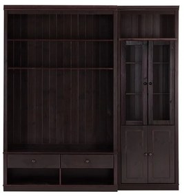 Barna borovi fenyő nappali bútor szett 214x223 cm Anita – Støraa