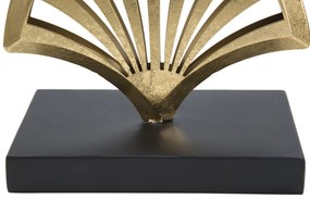 Háromlevelű szobor 23,5x10x44cm