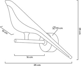 King Home BIRD MSE010100292 Fali lámpa 1x9W/LED 3000K 720LM IP20