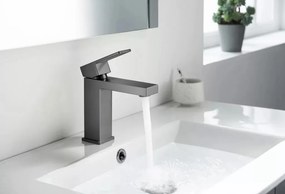 AREZZO design CUBEFIELD mosdócsaptelep, gun metal