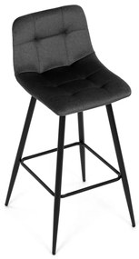B-X7015 GREY2 bárszékek készlete, 4 db