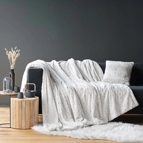 Szürkésbézs műszőrme takaró 220x240 cm Alaska – douceur d'intérieur