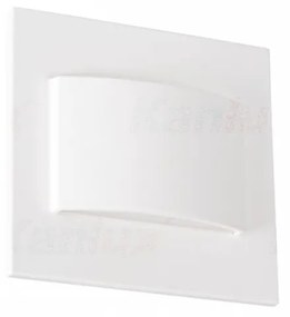 KANLUX-33324 ERINUS Fehér színű Falba építhető lámpa LED 1,5W IP20