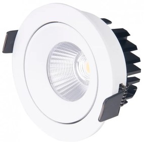 MAXLIGHT-H0094 CYKLOP Fehér Színű Fürdőszoba Mennyezetbe Építhető Lámpa LED 12W IP65