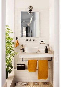 Bestlock Black Soap &amp; Sponge Holder fekete öntapadós fali szappantartó - Compactor