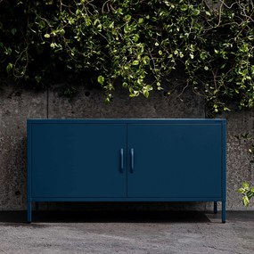 TV-szekrény lábakon ROSA, 1150 x 595 x 400 mm, Modern: sötétkék