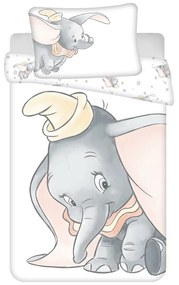 Pamut ágyneműhuzat babaágyhoz 100x135 cm Dumbo – Jerry Fabrics