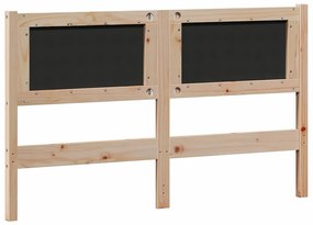 Fejtámla Egyéb Barna és taupe 140 cm Tömör fenyőfa