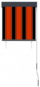 narancssárga és barna kültéri roló 60 x 250 cm