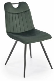 K521 szék, sötétzöld