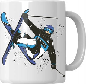 Bögre Ski Trick Ajándék Síelőknek Téli sportok Hó