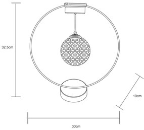 Globo 36618 - Napelemes lámpa LED/0,06W/1,2V ezüst IP44