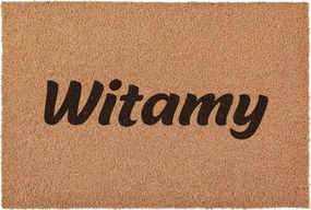 Lábtörlő Üdvözlő Otthon Ajándék Ajtó Kókusz 60x40