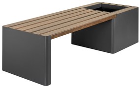 Pad önötőzős vilaghőrseppel WOODGREEN - Hobby Flower szín: fekete/sötét fa