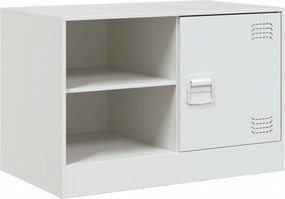 vidaXL fehér acél TV-szekrény 67 x 39 x 44 cm